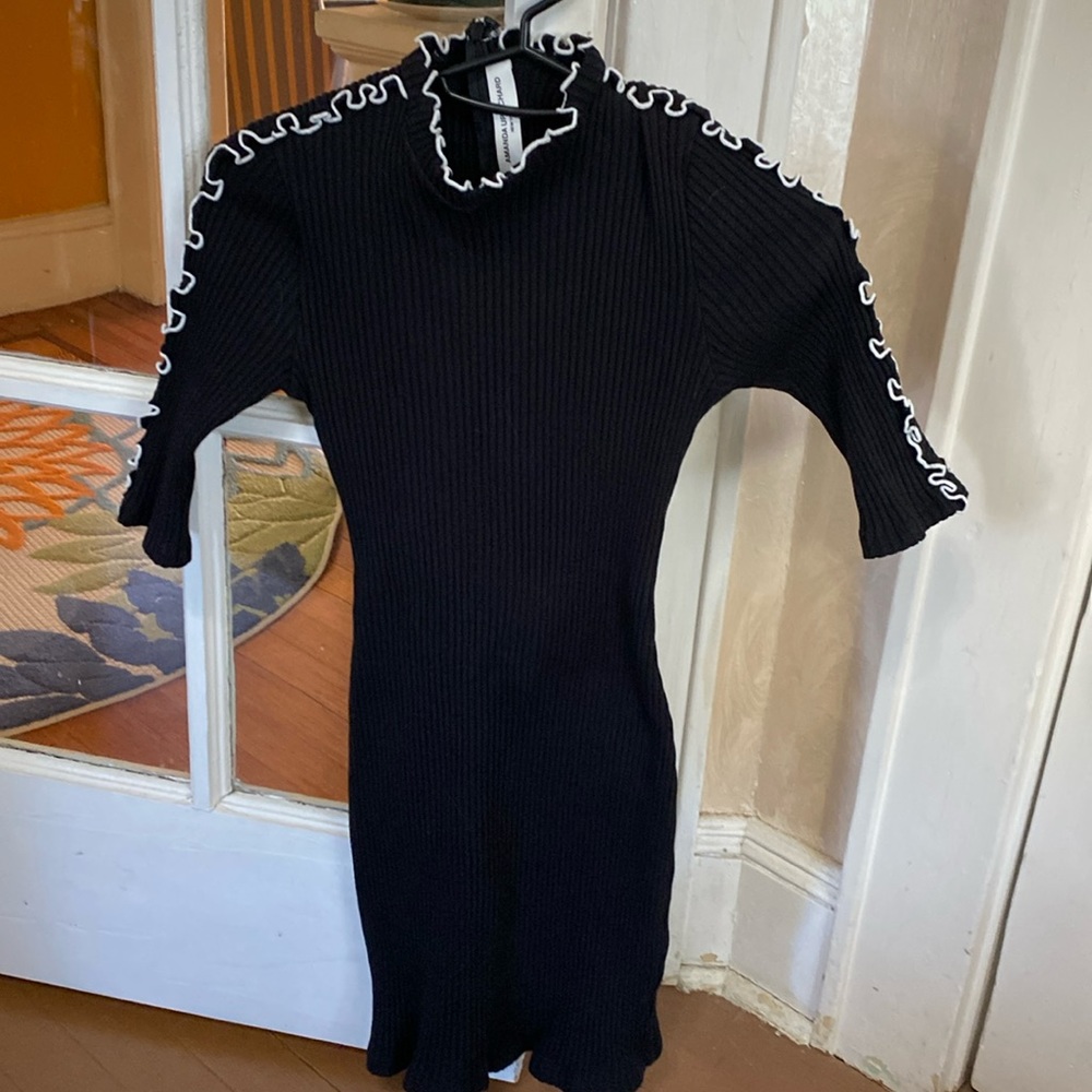 Amanda Uprichard New York Black Mini Dress